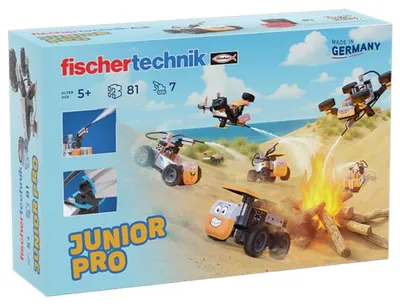 Produktbild von Konstruktionsspielzeug ab 5 Jahren 7 Modelle Bauspielzeug Set JUNIOR Pro