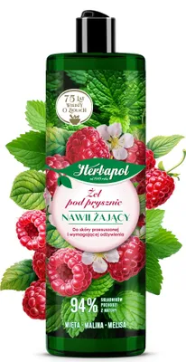 Zdjęcie produktu dla Żel pod prysznic nawilżający | malina - mięta 400 ml