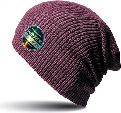 Produktbild von Result Winter Essentials RC031X | Core Softex® Beanie Wintermütze - Farbe: Burgundy - Größe: One Size