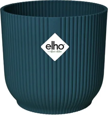 Produktbild von Blumentopf Elho Vibes Fold Kunststoff Ø 22 cm H 20,1 cm blau