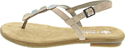 Produktbild von Rieker Damen Sandaletten Zehentrenner Slingsandalen 64211, Größe:37 EU, Farbe:Rosa