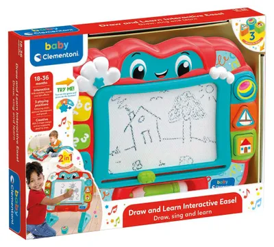 Obrázok produktu pre Clementoni magnetická maľovanka oslík - kreatívna detská hračka
