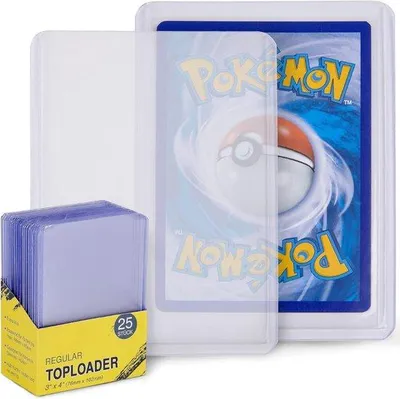 Produktbild von Trading Card Etui - Pokémon Karten Schutz - Kartenschutz - Sammleraccessoires - Kartendisplay - Kartenbewahrung