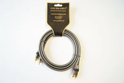 Produktbild von Goldkabel Professional Cinch Stereo Kabel 1,5 m Neu