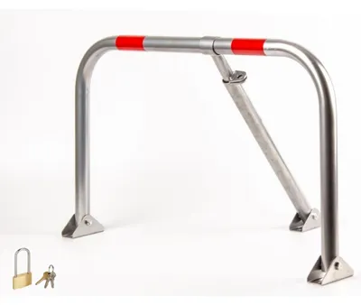Zdjęcie produktu dla Blokada parkingu z kłódką – 67 x 46 x 30 cm