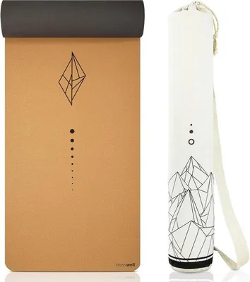 Produktbild von Famanu Yogamat aus Kork & TPE - 4 mm rutschfest,