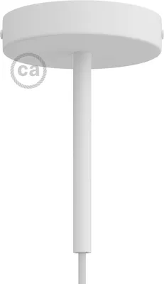 Zdjęcie produktu dla Creative Cables Krm57fcvboterm5 Zestaw metalowych cylindrycznych lamp sufitowych 15 cm przezroczysty przezroczysty jeden rozmiar