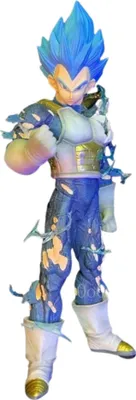 Produktbild von Dragon Ball Figur Vegeta 26,5 cm – PVC Anime Actionfigur als DBZ Sammlerstück | Vegeta Modell Statue für Regal, Vitrine oder Geschenk für Fans