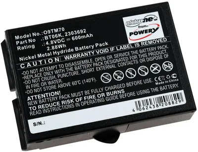 Image de Batterie de télécommande de grue Ikusi T70 1 ATEX