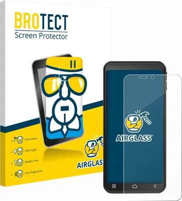 Produktbild von BROTECT Schutzglas für Emporia Smart 7 Lite Schutzfolie Panzer Folie Glas Display Schutz klar