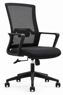 Productafbeelding van Ergonomische bureaustoel met een rugleuning van mesh-materiaal en verstelbare hoogte