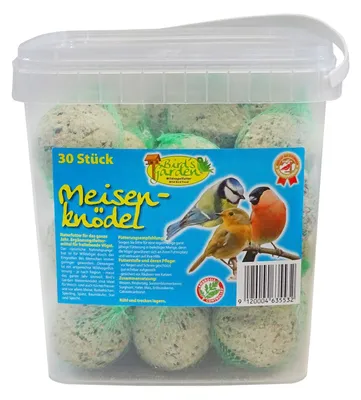 Produktbild von Meisenknödel 30 Stück Vogelfutter Meisenfutter Ganzjahresknödel Wildvogelfutter