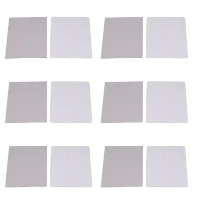 Obrázok produktu pre 6 sada prázdnych puzzle 63 kusov 13x18cm biela montáž DIY sublimácia prázdne puzzle pre život fotografie
