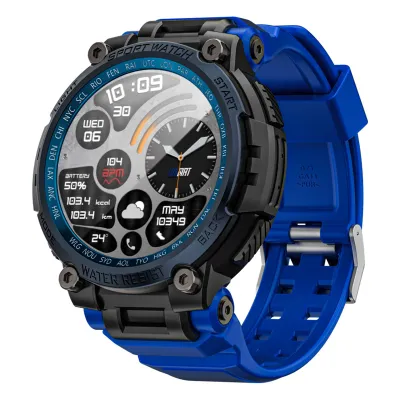 Obrázek produktu pro LOKMAT ATTACK MAX BT5.3 Smartwatch, 1,53" dotykový displej, fitness tracker s BT hovory, zprávami a připomenutími hovorů, sledování srdečního tepu/spánku, vodotěsné sportovní hodinky s krytím IP68