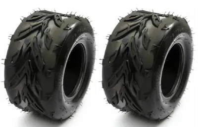 Produktbild von Kinderquadreifen Quadreifen 2er Set Reifen ATV 16x8-7 V-Profil 160/70-7 schwarz
