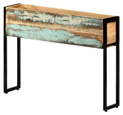 Produktbild von Pflanzgefäß aus massivem Altholz, 90 x 20 x 68 cm