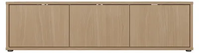 Produktbild von Lowboard >ALICE SPRINGS< in Elegancia Eiche Nachbildung - 154,2x41,5x34,9cm (BxHxT)