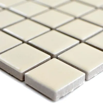 Produktbild von Keramik Mosaikfliesen Adrian Beige Matt Quadrat 23
