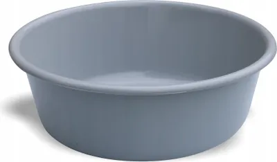 Produktbild von Runde Kunststoffschüssel 6 l GRAU