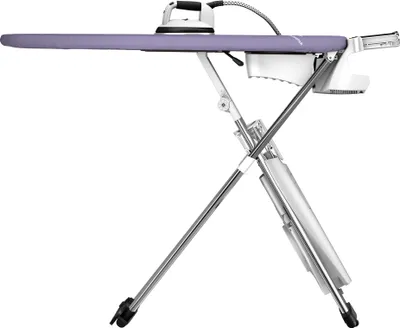 Immagine prodotto di Sistema stirante Laurastar S Pure Xtra, vapore igienico, elimina il 99,9% di batteri e virus, ferro da stiro professionale, asse da stiro attivo, coppie di rulli, serbatoio dell'acqua rimovibile