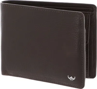 Zdjęcie produktu dla Golden Head Capri RFID Protect Billfold Coin Wallet Darkbrown ciemnobrązowy