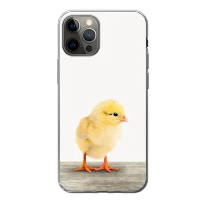 Produktbild von MuchoWow® Handyhülle Schutzhülle Hülle für iPhone 13 Pro Küken - Tiere - Jungen - Mädchen - Kinder Silikon Softcase Handy Hülle - Handy-Tasche