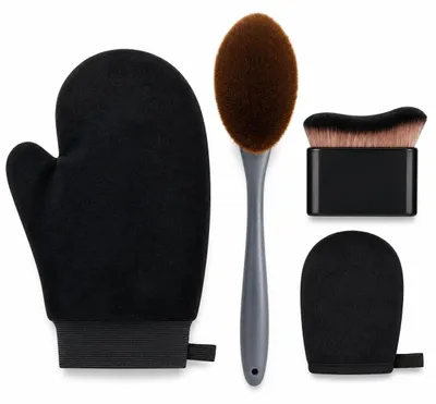 Produktbild von Set zur einfachen Anwendung von Selbstbräunungscreme für die Hände