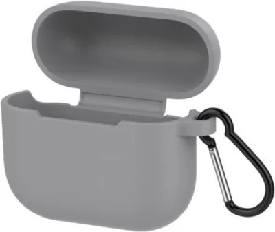 Produktbild von Silikonhülle - passend für Airpods 3 - mit Karabiner - Anthrazit