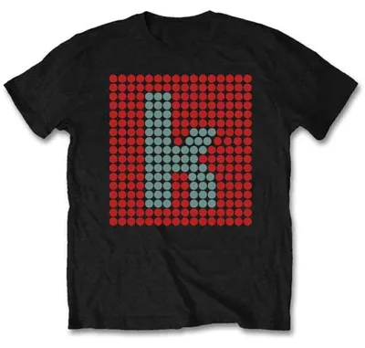 Produktbild von The Killers K Glow T-Shirt mit kurzen Ärmeln Black M