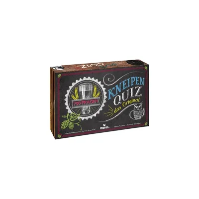 A product box for a quiz game.