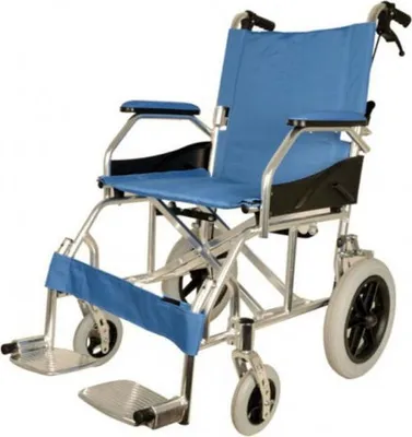 Image de Fauteuil roulant pliant ultraléger en aluminium - 9,5 kg