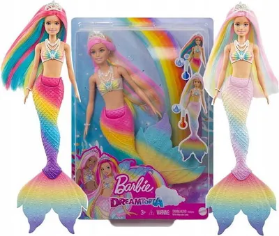 Zdjęcie produktu dla Barbie Dreamtopia GTF89, Lalka modowa, Damski, 3 lat(a), Dziewczyna, 389,5 mm, 153 g