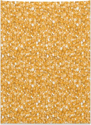 Produktbild von Abakuhaus Gelb Wandteppich, Abstrakte Polka-Punkt-Kunst aus Weiches Mikrofaser Stoff Kein Verblassen Klare Farben Waschbar, 110 x 150 cm, Orange