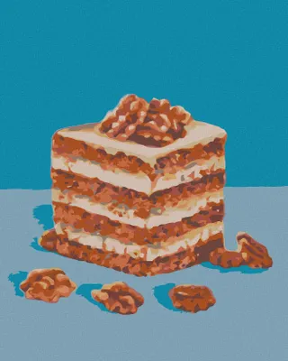 Immagine prodotto di Zuty - Dipingere con i numeri - MEDOVNÍK (MYROSLAVA VOLOSCHUK), 40x50 cm, senza cornice e senza tela tesa