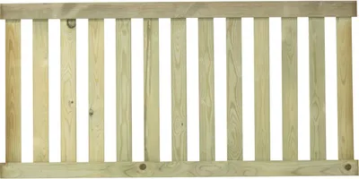 Produktbild von Vorgartenzaun PLUS Ligno 150 x 73 cm kesseldruckimprägniert