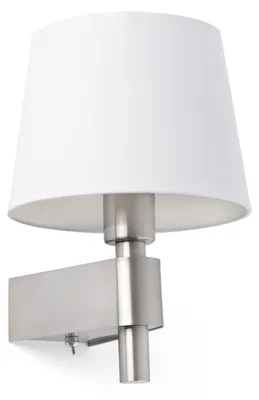 Image de Applique murale ROOM nickel, blanc