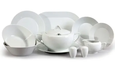 Zdjęcie produktu dla Thun 1794 Lea, zestaw jadalny, porcelana, biały, Thun, 26 d.