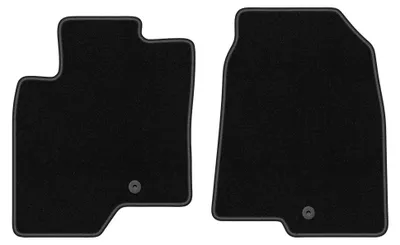 Produktbild von Nadelfilz-Fußmatten vorne für Chevrolet Captiva 2006-2017 (SUV) – 2-tlg, Schwarz, passgenau – Wielganizator BASIC