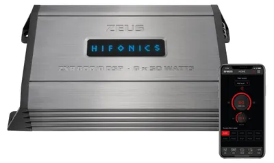 Image de Amplificateur Hifonics ZXR800/8DSP à 8 canaux avec DSP à 10 canaux