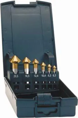 Produktbild von Exact Kegelsenker-Satz D335C TiN 6,3-25,0mm Advanced