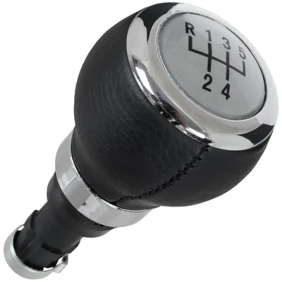 Image de VW Passat B6 05-10 ARGENT Pommeau de levier de vitesses 5 rapports