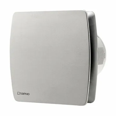 Obrázok produktu pre Axiálny vaňový ventilátor LEX, 15 W, 100 mm rúrka, nerezová oceľ