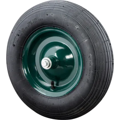 Image de REWWER-TEC LB400R20125GRÜN Roue pour diable Fort pneu 400x100, vert (1 pièce)