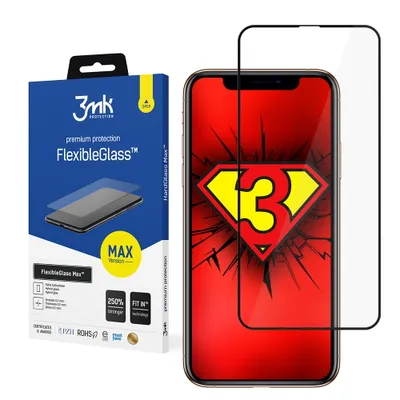 Produktbild von 3mk Display Hybridglas FlexibleGlass Max für Apple iPhone 11 Pro Max 0,2mm 7H