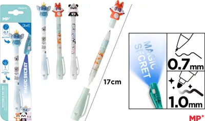 Immagine prodotto di Penna spia UV 0,7/1,0 mm Animali MIX