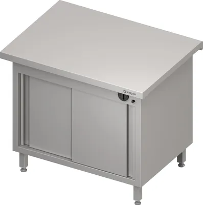 Produktbild von Wärmeschrank "Free Flow" mit Schiebetüren 1300x750x880 mm Edelstahldeckplatte
