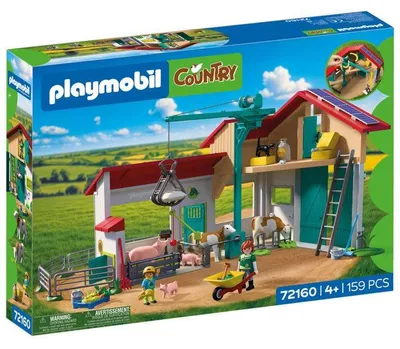 Immagine prodotto di PLAYMOBIL Country 72160: Grande fattoria e stalla
