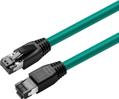 Produktbild von Microconnect MC-SFTP802G, 2 m, Cat8.1, S/FTP (S-STP), RJ-45, RJ-45, Grün