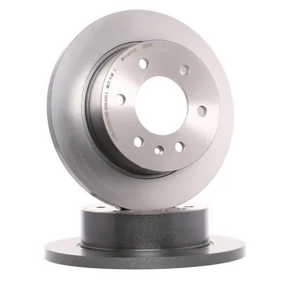 Produktbild von 2x BREMBO 08.9509.11 Bremsscheibe Hinterachse