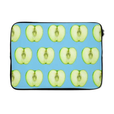 Produktbild von MuchoWow® Laptop Hülle 14 ZollApfel - Muster - Farben Laptoptasche - Laptoptasche - Stoßsicher - Schutzhaube
